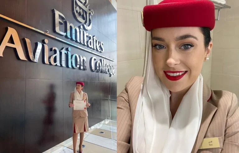 Emirates Stewardess Tot